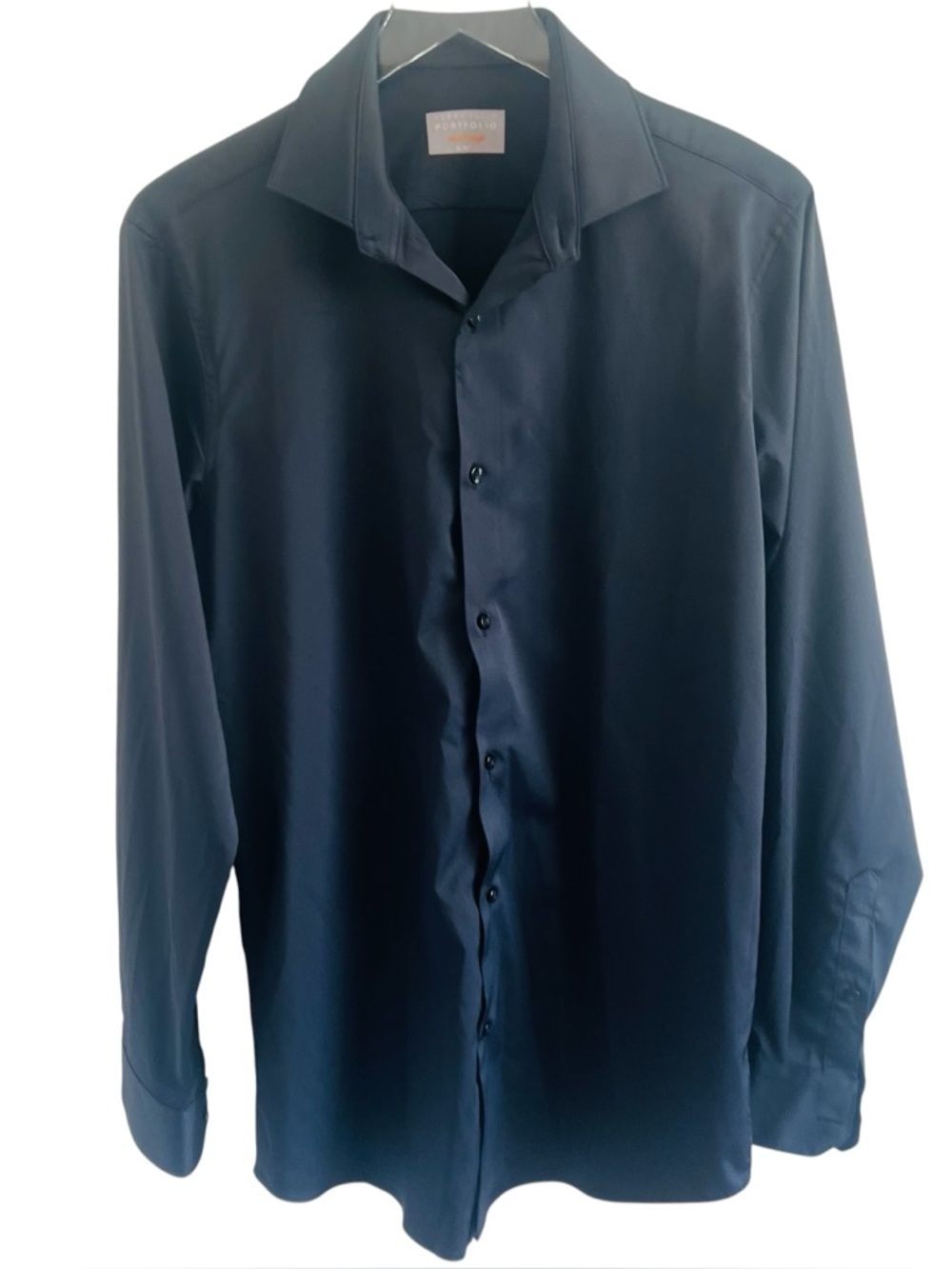 Perry Ellis Portfolio Tech Slim Fit Men's Button-Front Dress Shirt